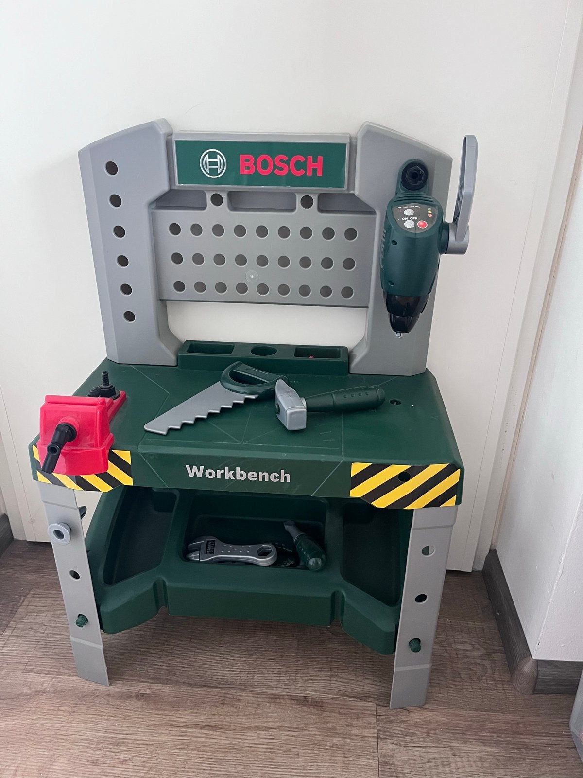 Bosch Werkbank met accessoires, Ophalen of Verzenden, Zo goed als nieuw, Bouwen
