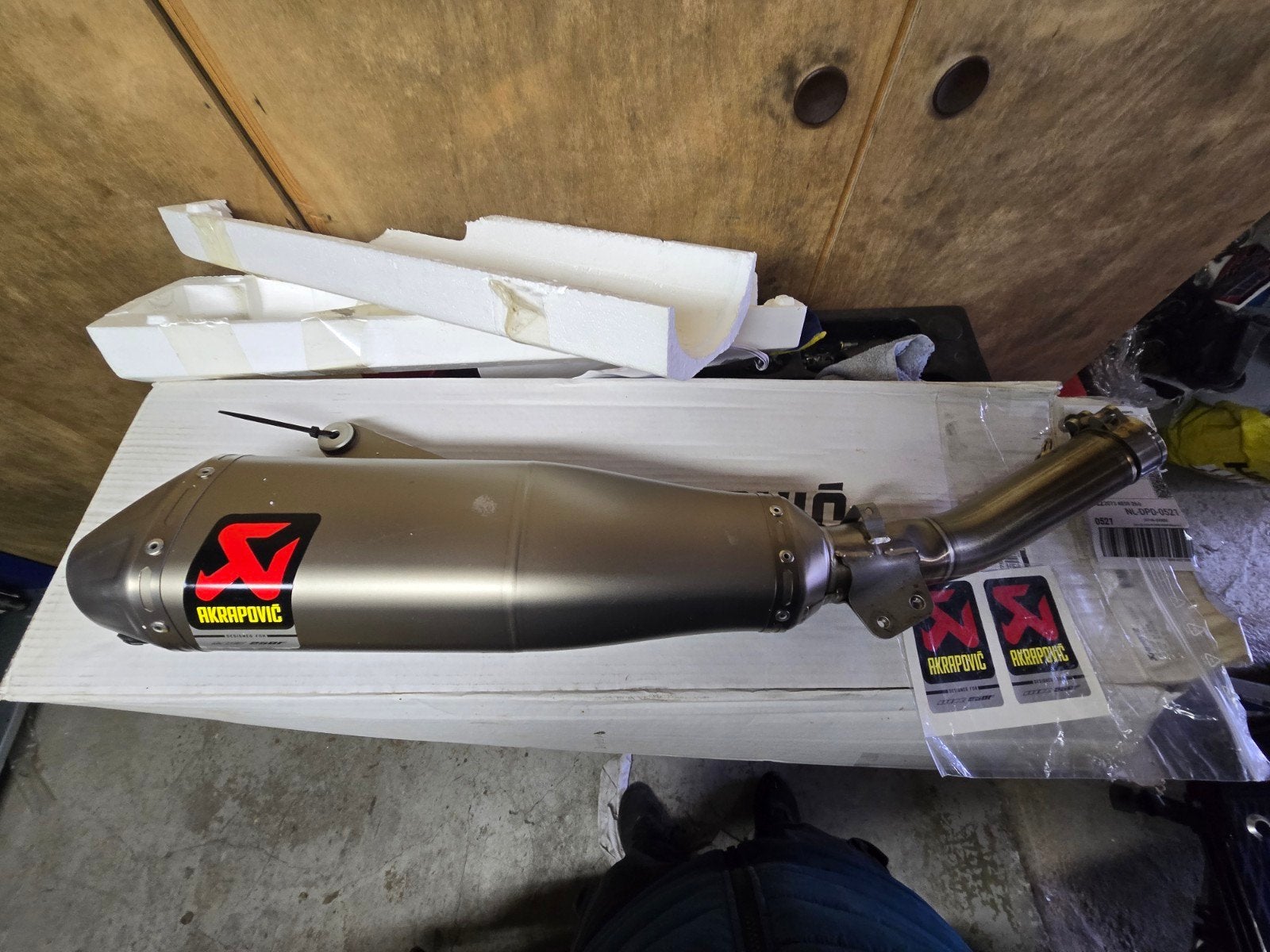 akrapovic yamaha wr250 2013, Motoren, Onderdelen | Yamaha, Ophalen, Nieuw