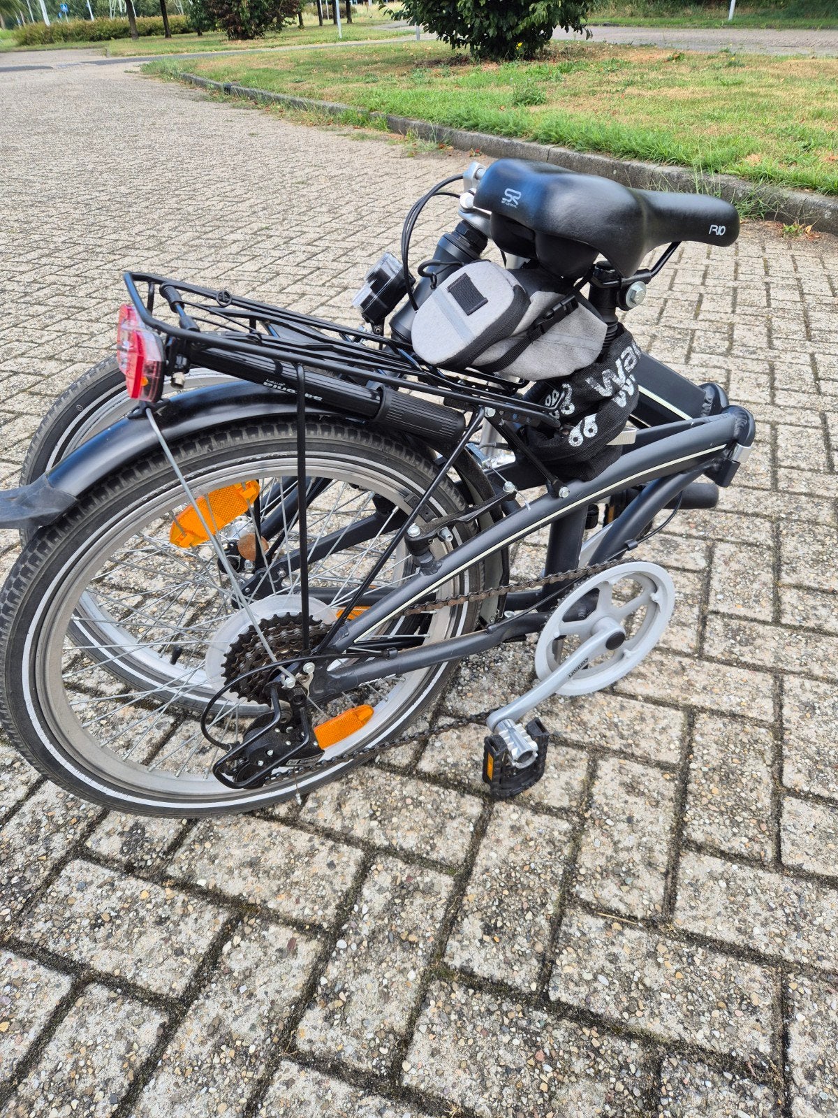 Zeer nette vouwfietsen incl. hoes, 20 inch of meer, Velgrem, Versnellingen, Zo goed als nieuw