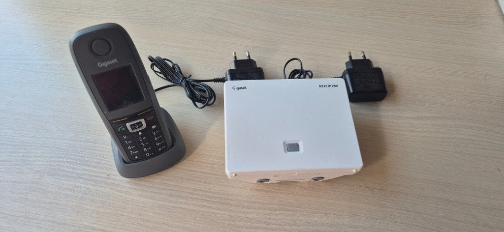 Gigaset N510 IP PRO + R650H PRO handset – in goede staat, Ophalen of Verzenden, Zo goed als nieuw, 1 handset