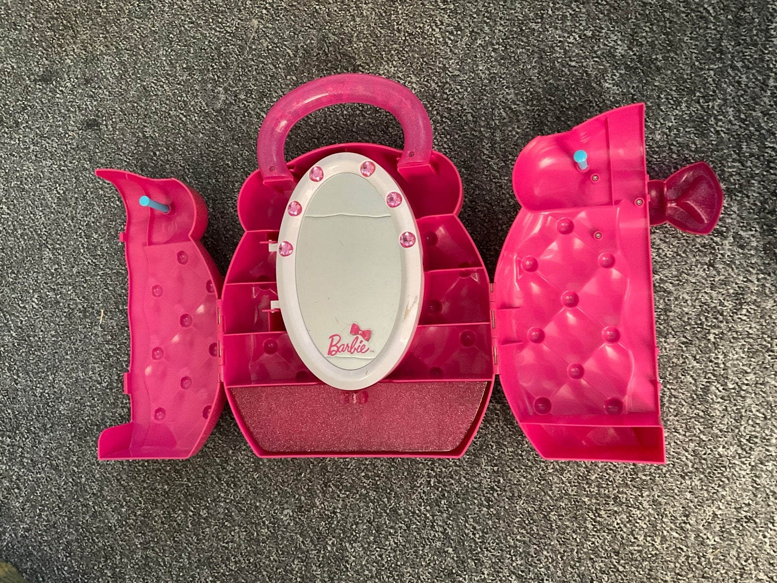 Barbie sieradenkoffer, Ophalen of Verzenden, Gebruikt, Barbie