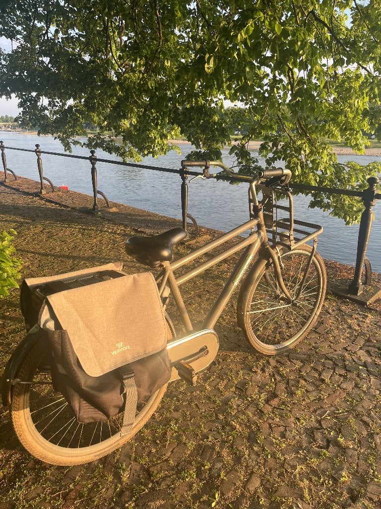 Mooie Popal transportfiets te koop in Deventer, Fietsen en Brommers, Fietsen | Dames | Damesfietsen, Terugtraprem, Gebruikt, 56 cm of meer