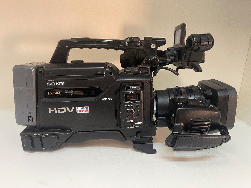 SONY HVR-S270 Professionele Video camera +lens + memory unit, N, N, 20x of meer, Ophalen of Verzenden