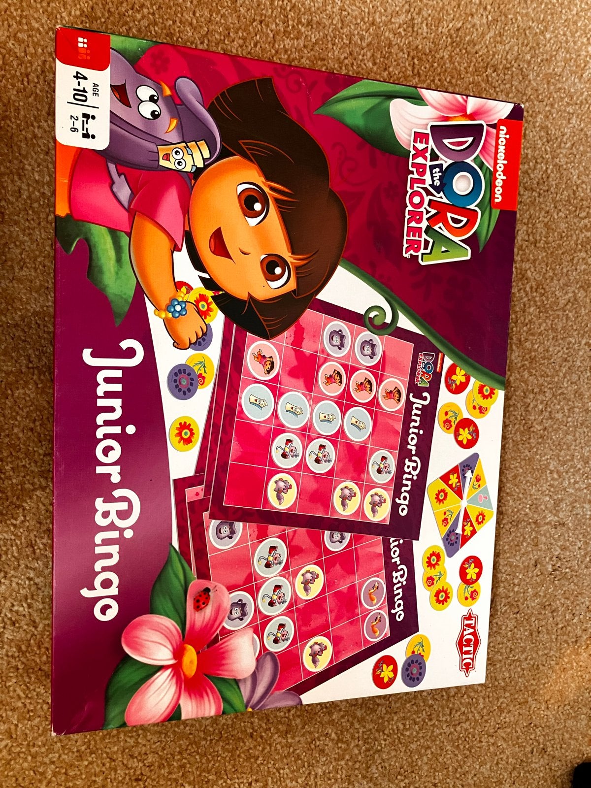 Dora the Explorer Junior Bingo, Een of twee spelers, Ophalen of Verzenden, Gebruikt