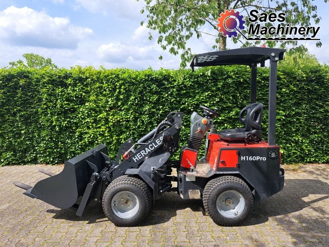 Heracles H160 pro kniklader, Wiellader of Shovel