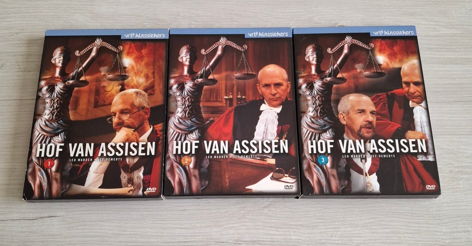 complete vlaamse serie klassiekers hof van assisen, Cd's en Dvd's, Dvd's | Tv en Series, Alle leeftijden, Ophalen of Verzenden