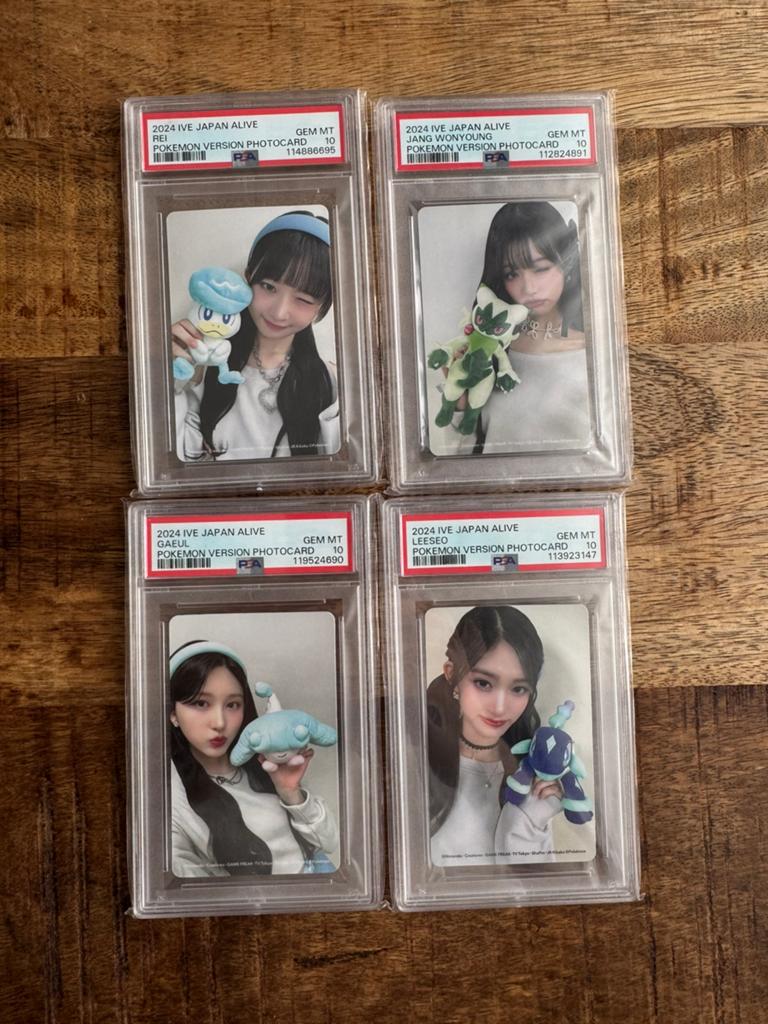 Pokemon en kpop Ive collab psa 10, Ophalen of Verzenden, Nieuw