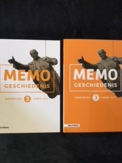 Memo geschiedeniswerkboek 3 vmbo kgt, Boeken, Ophalen of Verzenden, Nieuw, Overige niveaus, Geschiedenis