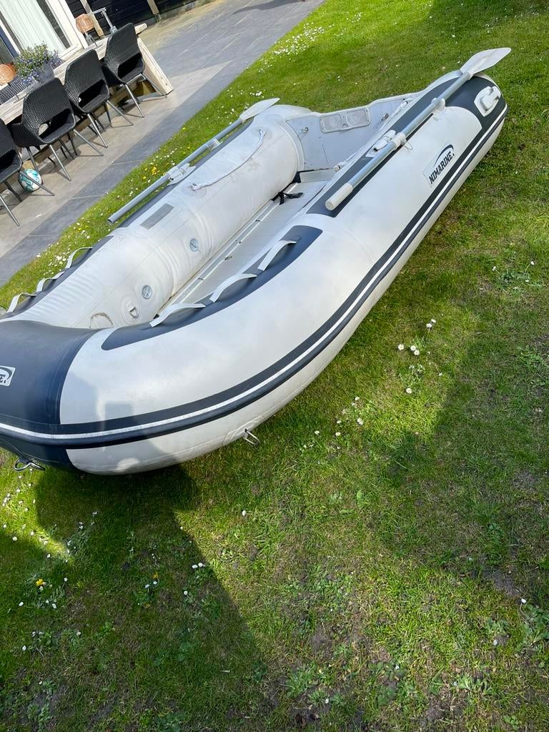 Nimarine rubberboot met alluminium bodem, Ophalen, Gebruikt, Overige typen, Motorboot