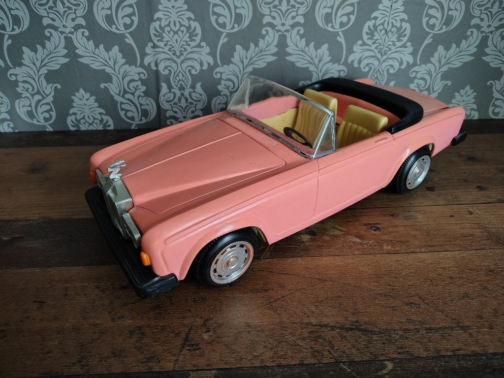 Rolls-Royce Convertible Custom / Barbie /Pink /80's, Antiek en Kunst, Ophalen of Verzenden