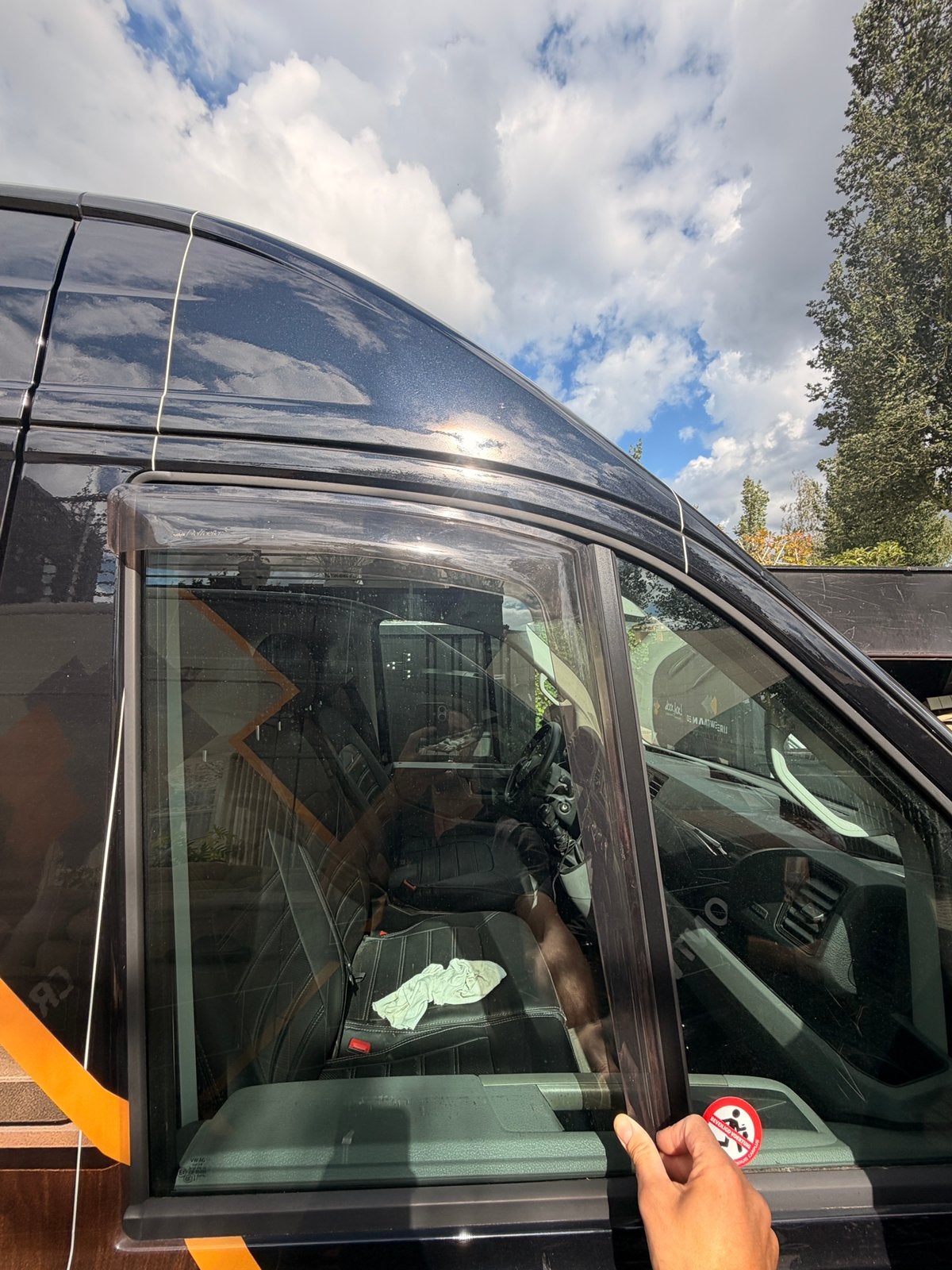 Raam windscherm, Ophalen of Verzenden, Gebruikt, Volkswagen