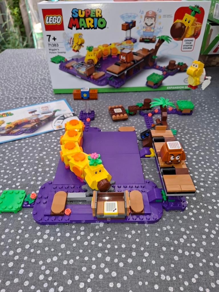 LEGO Super Mario 71383 Wigglers Giftige Moeras, Ophalen of Verzenden
