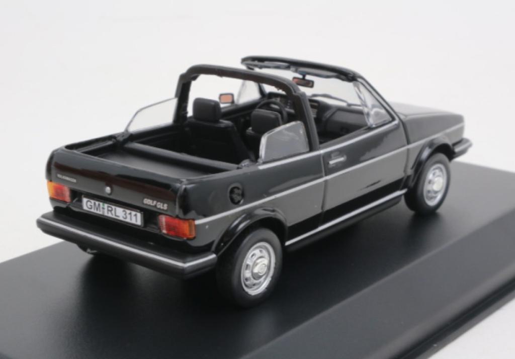 Volkswagen Golf Cabriolet 1981 ZWART 1/43 NOREV ref: 840074, Verzenden, Nieuw, Auto, Norev