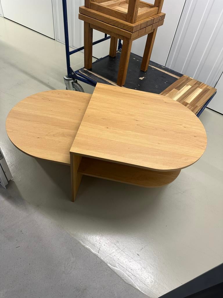 Salontafel Jysk, Ophalen, 100 tot 150 cm, Eikenhout, Nieuw