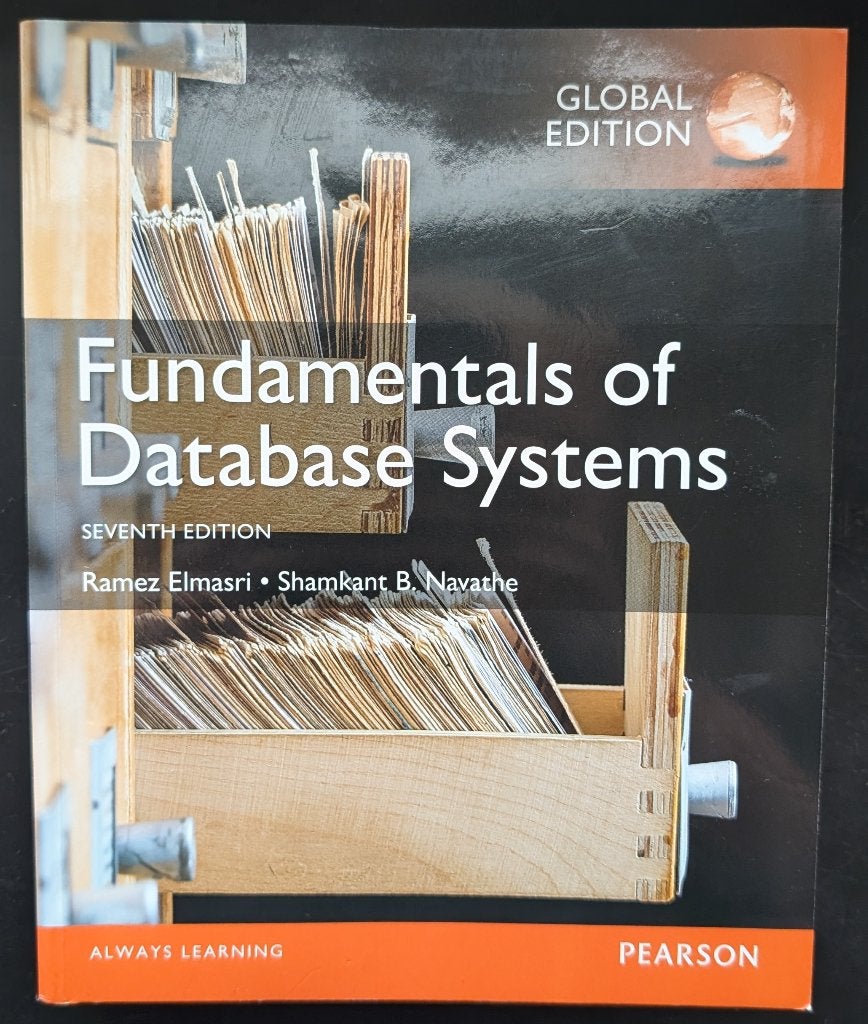 Fundamentals of Database Systems - Global Edition (7e), Ramez Elmasri, Shamkant B. Navathe, Software, Ophalen of Verzenden, Zo goed als nieuw