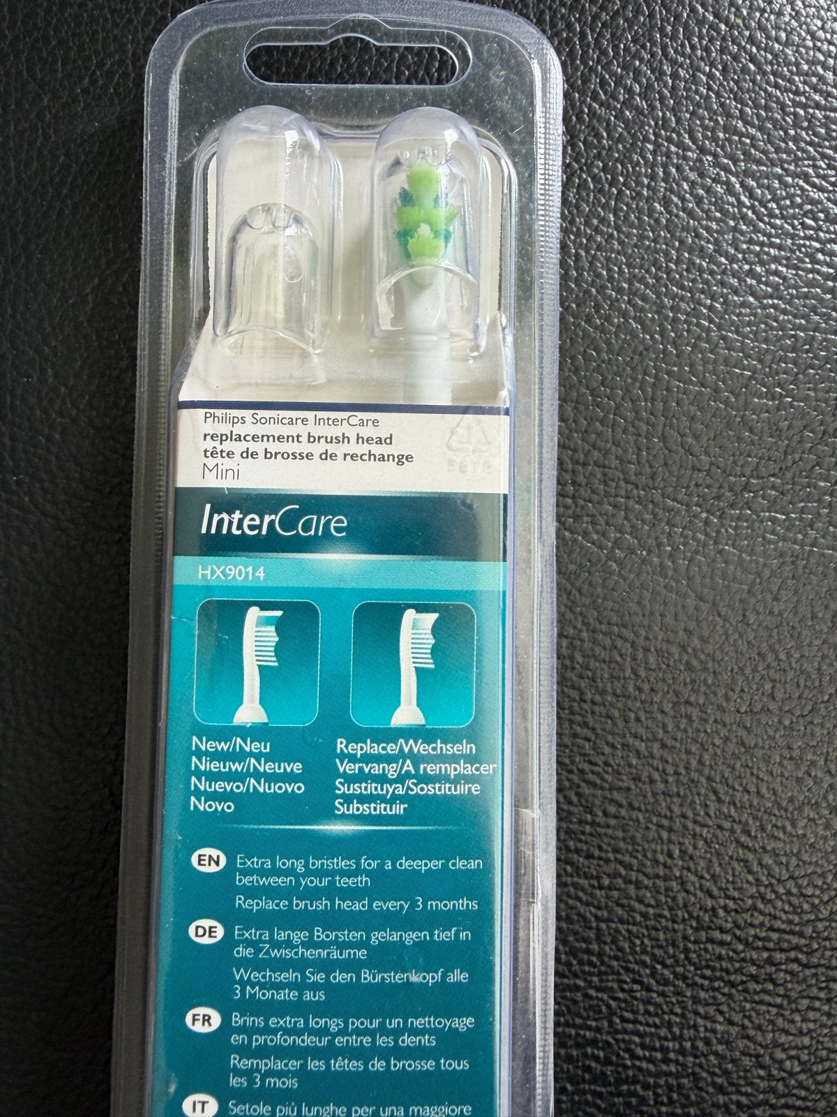 Philips Sonicare InterCare HX9014 Mini Opzetborstels 1 stuk, Ophalen of Verzenden, Nieuw, Mondverzorging