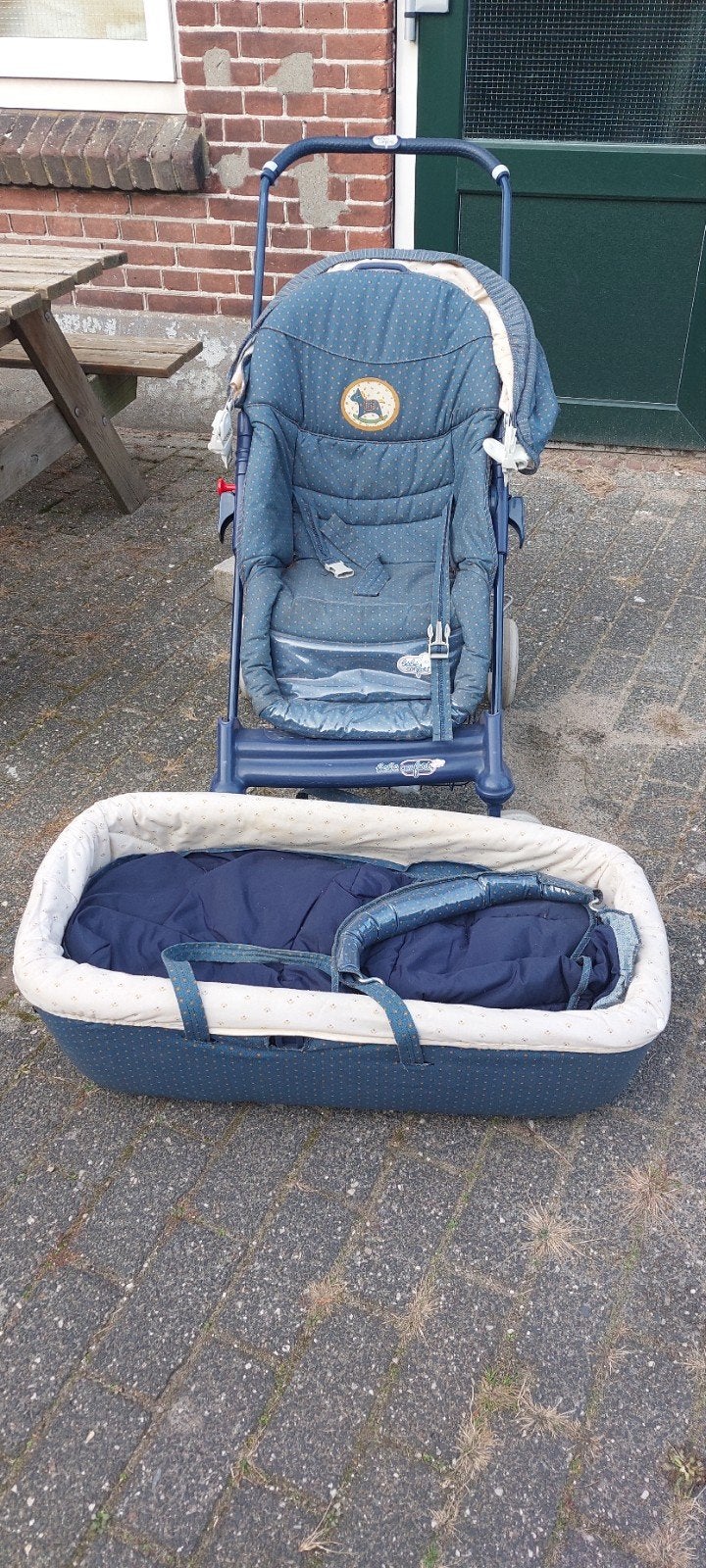 Bébé Confort Combiwagen met Reiswieg - Blauw, Ophalen