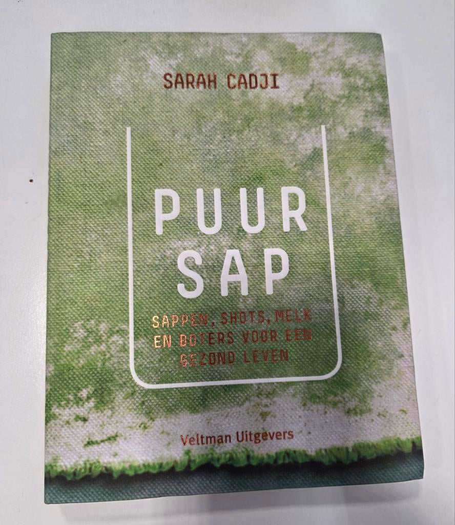 Puur sap  sappen, shots, melk en botersaus voor gezond leven, Ophalen of Verzenden