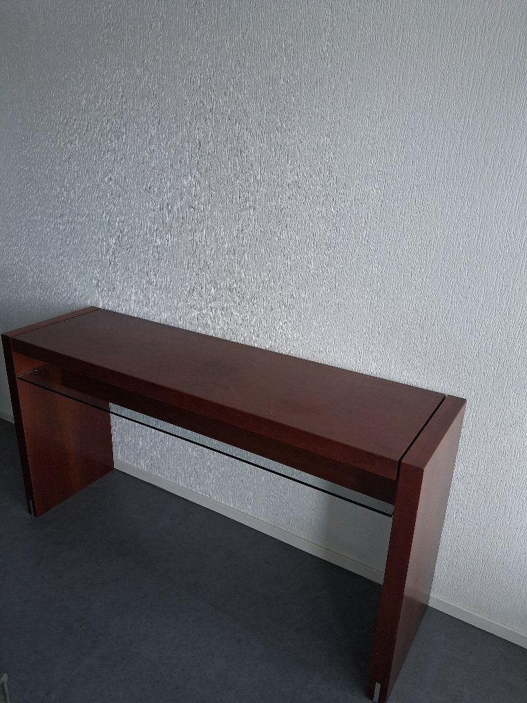 Kersenhouten dressoir / TV meubel, Ophalen, Met plank(en), Minder dan 50 cm, Gebruikt