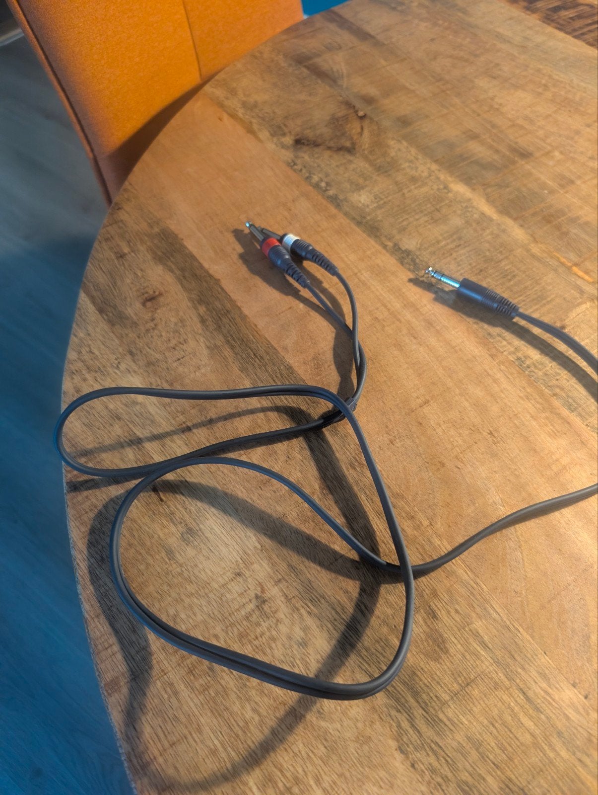 Stereo Jack naar RCA Tulp Kabel - Audio Kabel, Ophalen of Verzenden, Gebruikt