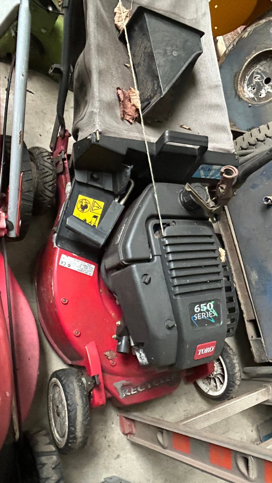 Toro aangedreven / zelf rijdende motor maaier opknapper, Ophalen, Cirkelmaaier, Benzine-grasmaaier, 50 cm of meer