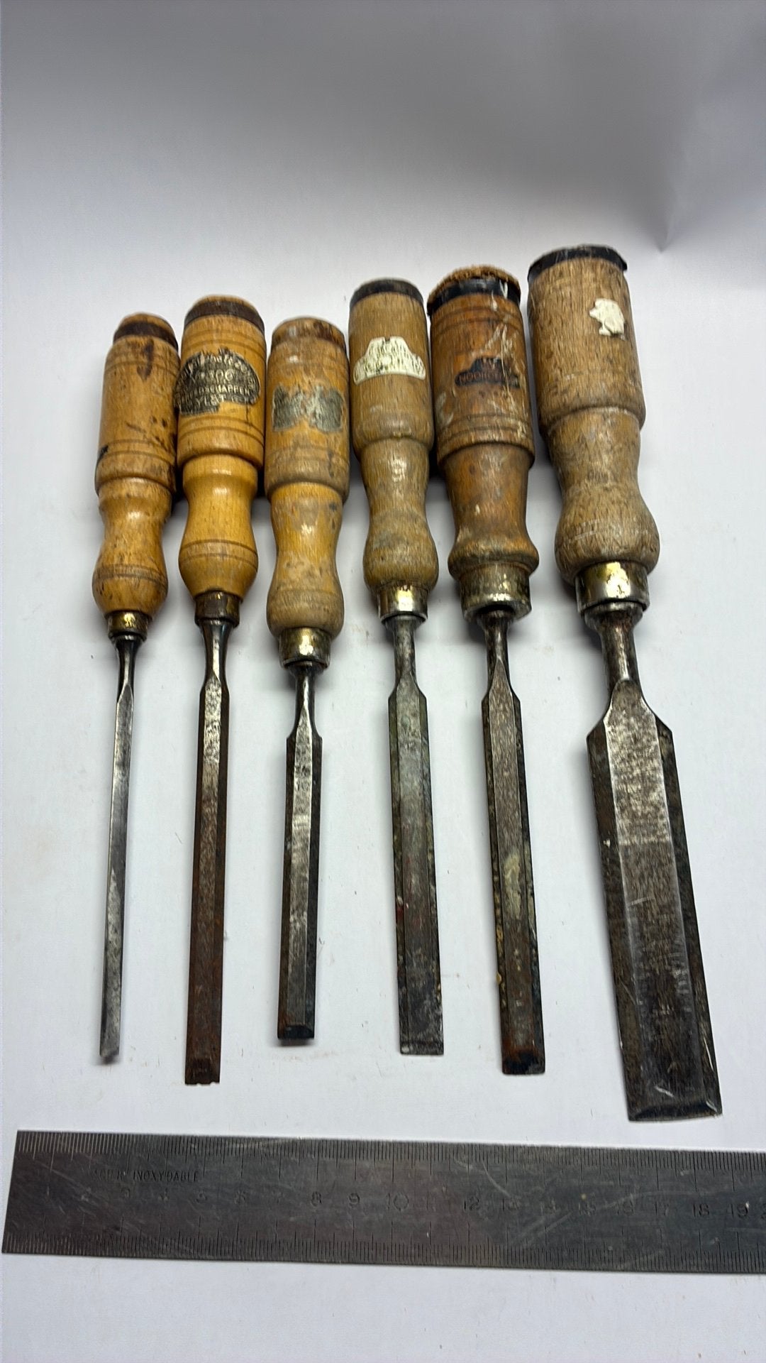 6 nooitgedagt beitels, Ophalen of Verzenden