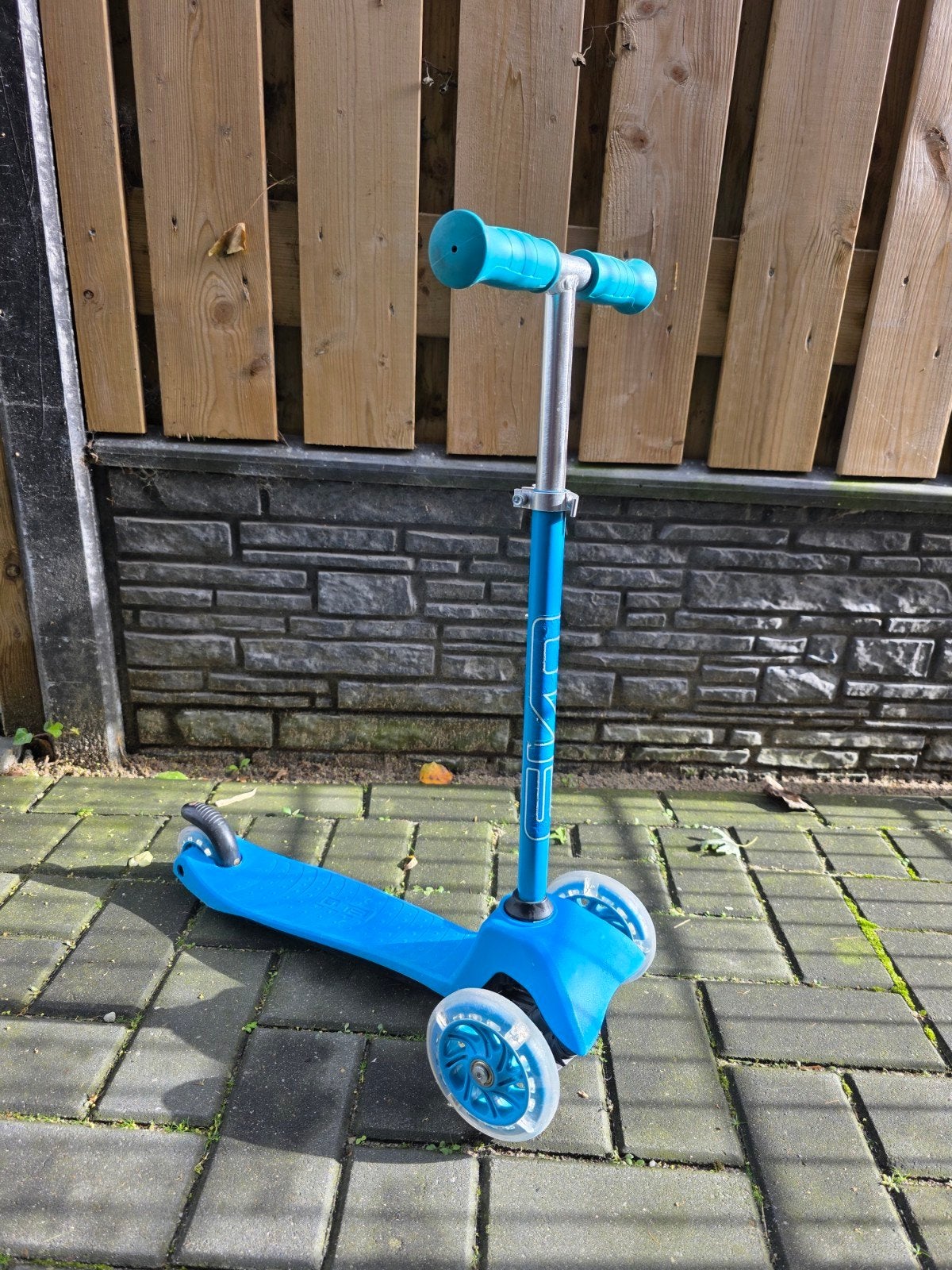 Evo stepje met 3 wielen - Blauw, Fietsen en Brommers, Ophalen, Gebruikt, Gewone step, Evo