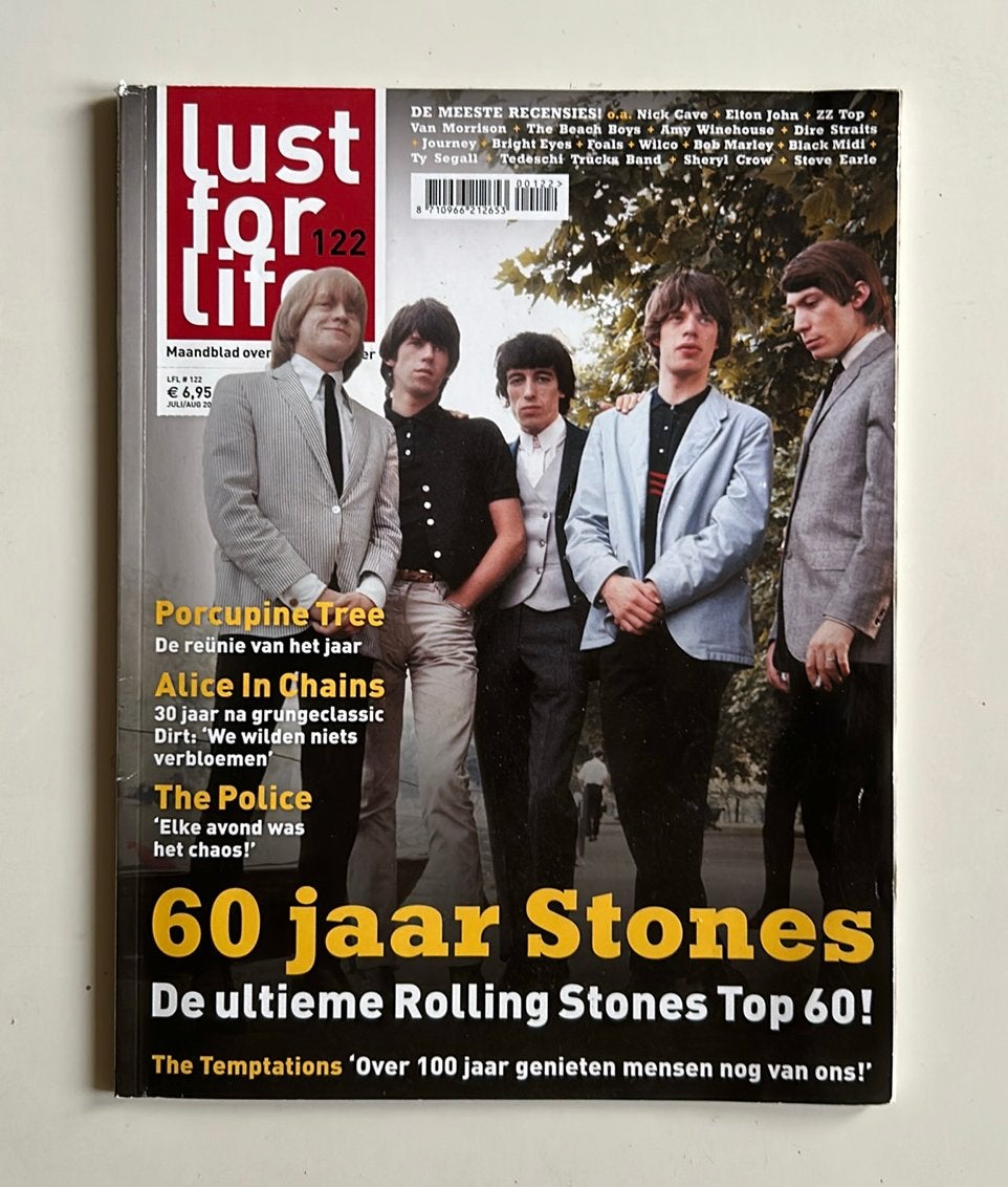 Magazine Lust For Life Rolling Stones juli 2022, Ophalen of Verzenden, Zo goed als nieuw