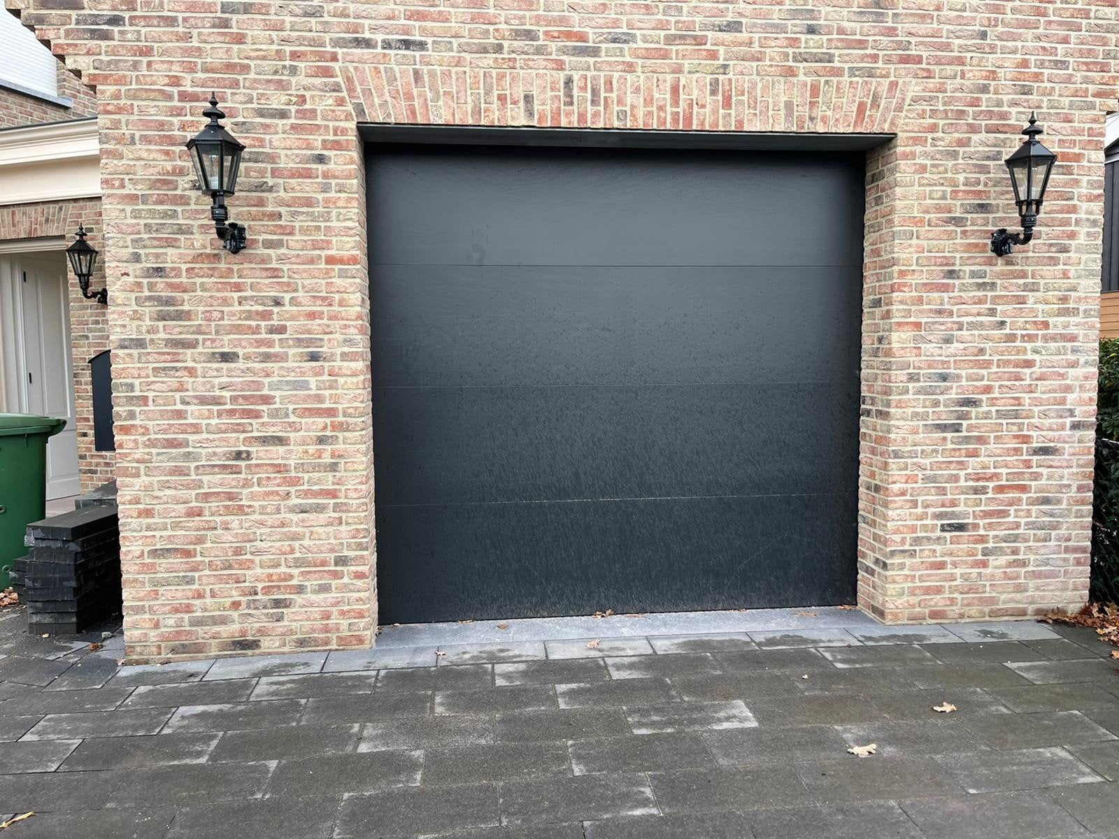 Elektrische roldeur garagedeur - 260 cm breed, Overige kleuren, 200 cm of meer, Ophalen of Verzenden, Zo goed als nieuw