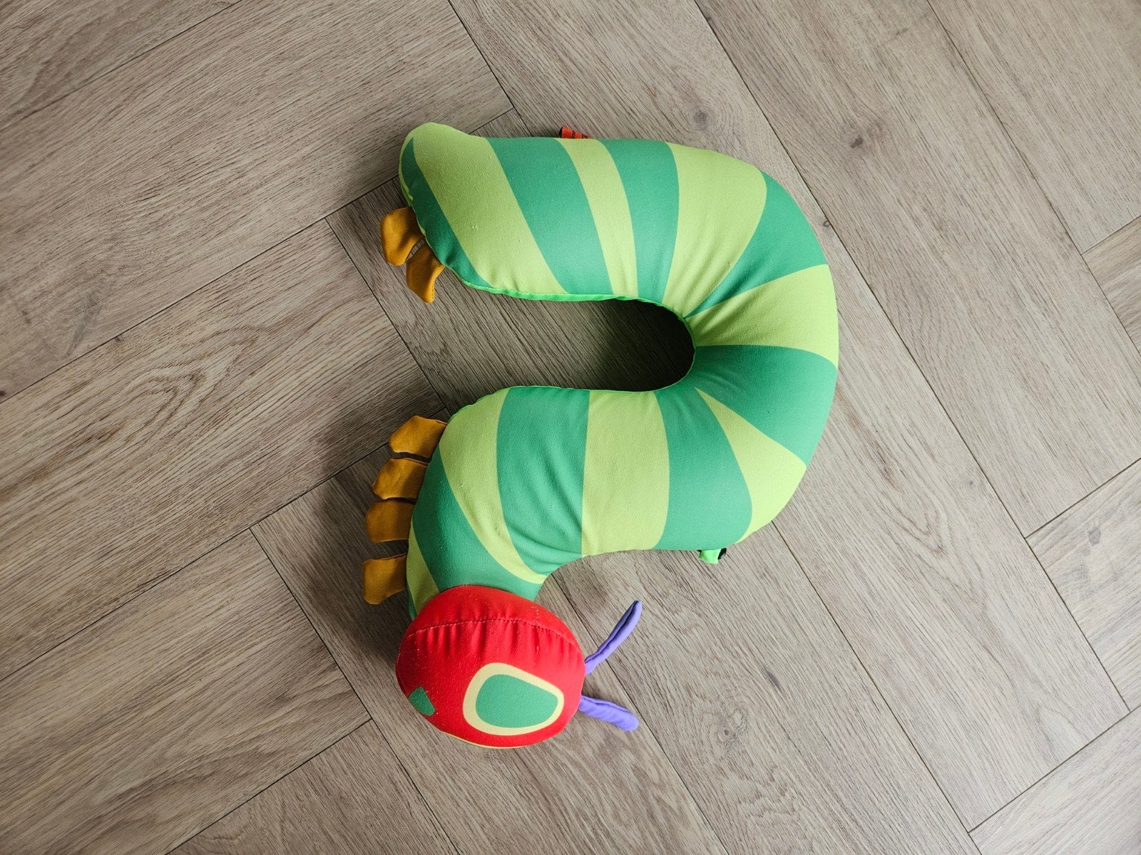 De Rupsje Nooitgenoeg knuffel, Kinderen en Baby's, Speelgoed | Knuffels en Pluche, Ophalen, Groen, Overige merken, Overige karakters