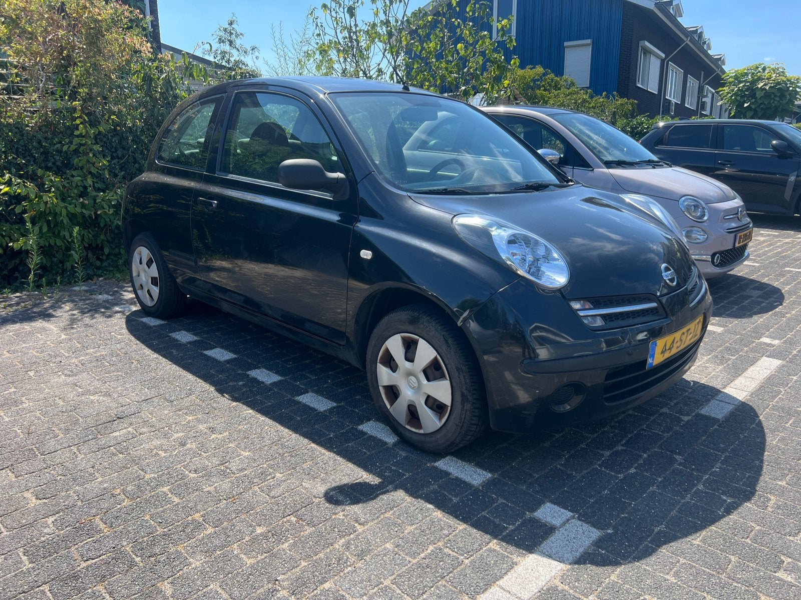 Nissan Micra 1.2 2006 motorisch in perfecte staat., Auto's, 4 cilinders, Zwart, Origineel Nederlands, Micra