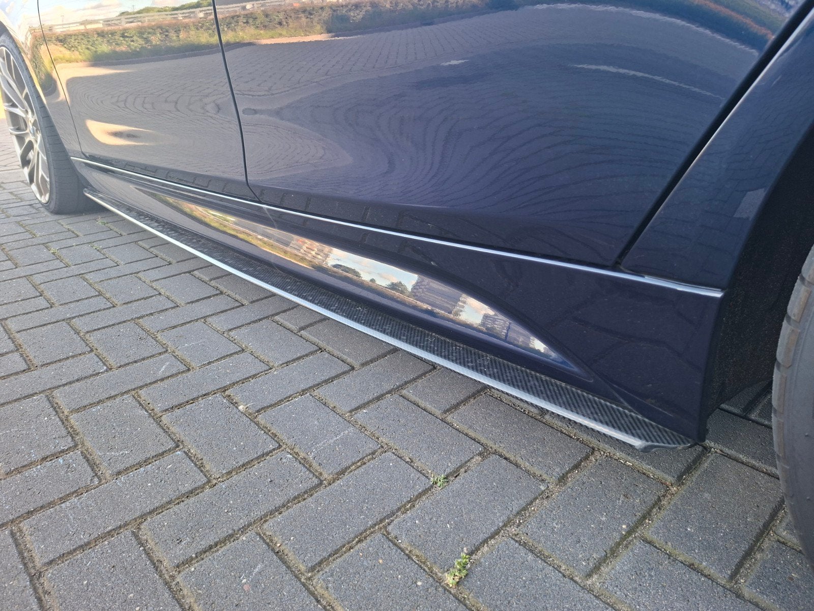 Carbon zijskirts voor BMW F31, Ophalen of Verzenden