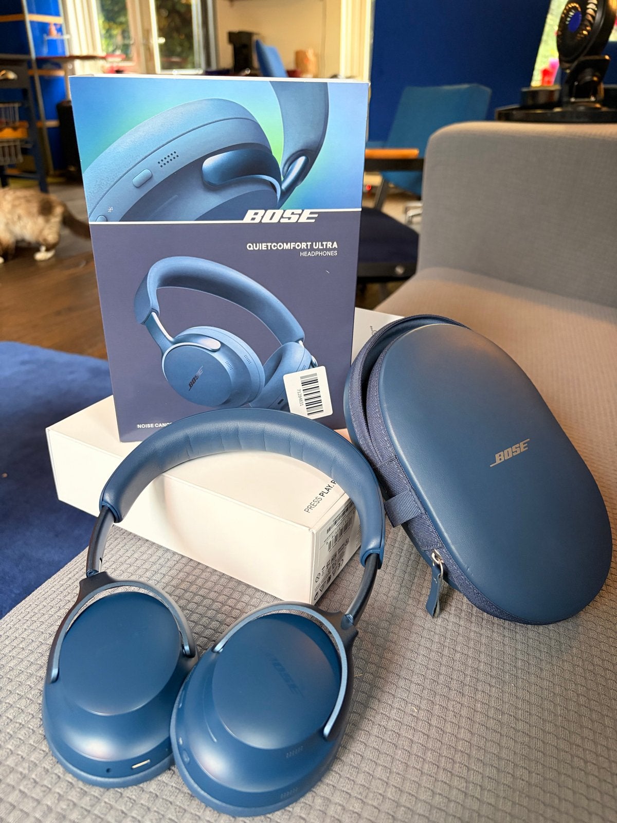 Bose QuietComfort Ultra Hoofdtelefoon - Blauw