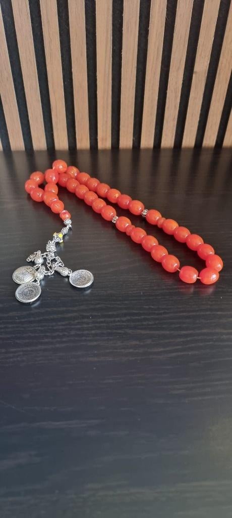 Tasbih (gebedskralen) uit de Turkse Faturan, Sieraden, Tassen en Uiterlijk, Ophalen of Verzenden, Nieuw, Overige kleuren, Overige materialen