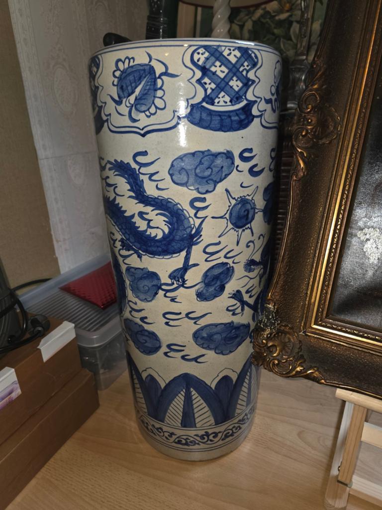 Chinees porselein paraplu bak, Antiek en Kunst, Ophalen of Verzenden