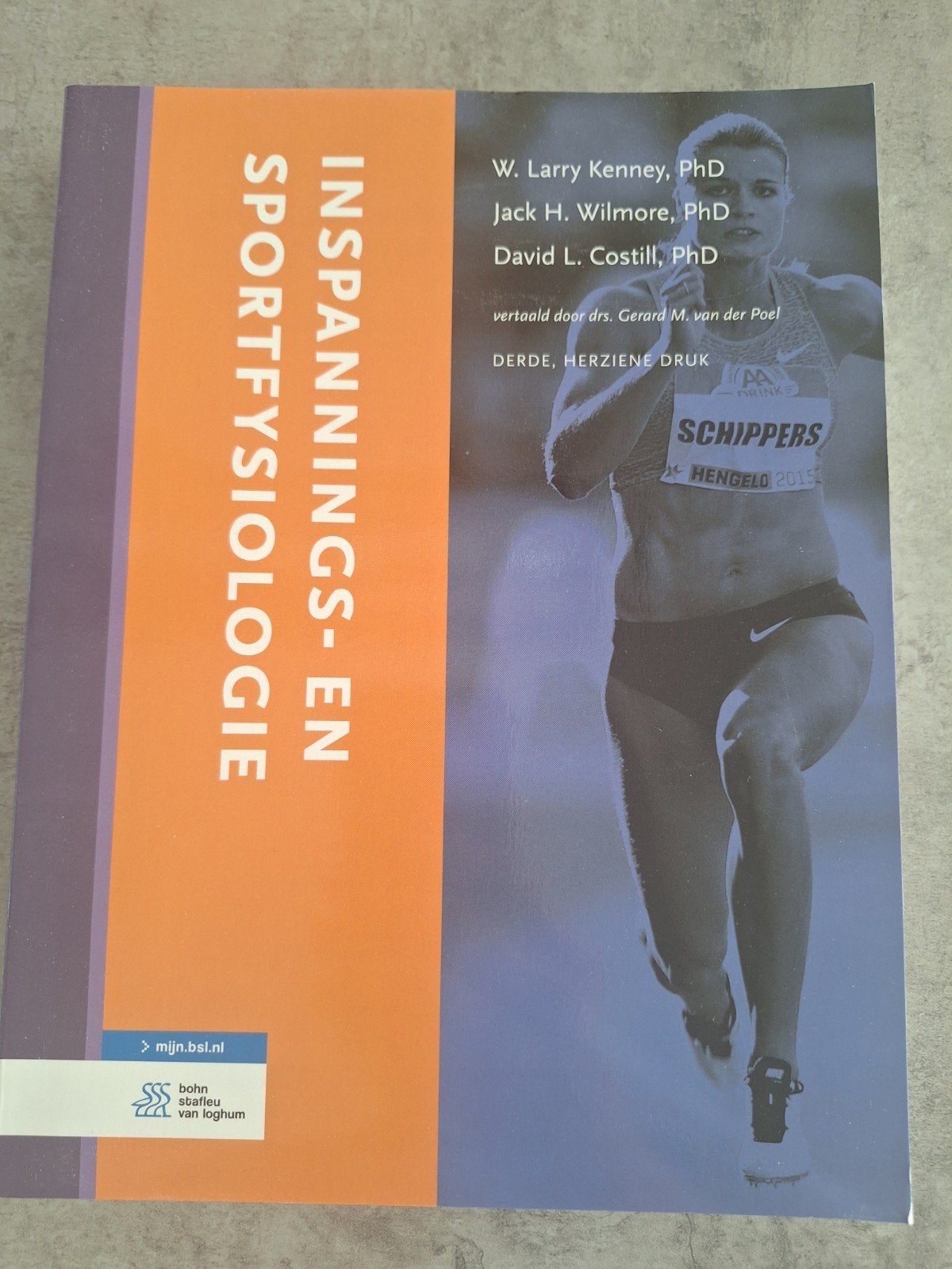 Inspannings- en Sportfysiologie - Derde, herziene druk, W. Larry Kenney, Jack H. Wilmore, David L. Costill, Nieuw, Beta, HBO