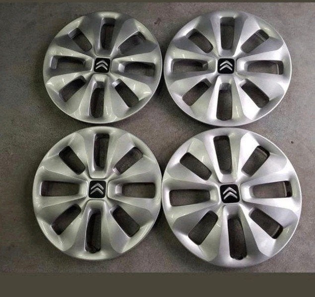 Orginele Citroen C1 (2019) wieldoppen 15 inch, Auto diversen, Wieldoppen, Ophalen of Verzenden, Zo goed als nieuw