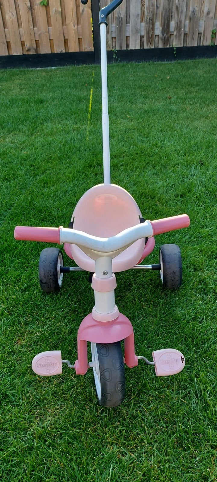 Smoby driewieler, Ophalen, Duwstang