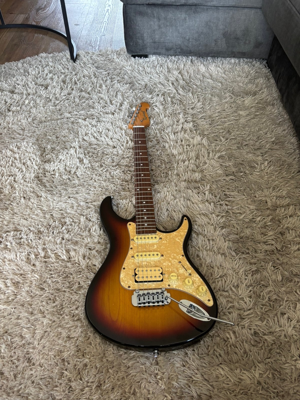 Elektrische gitaar richwood reg 130 sb, Muziek en Instrumenten, Snaarinstrumenten | Gitaren | Bas, Verzenden, Zo goed als nieuw