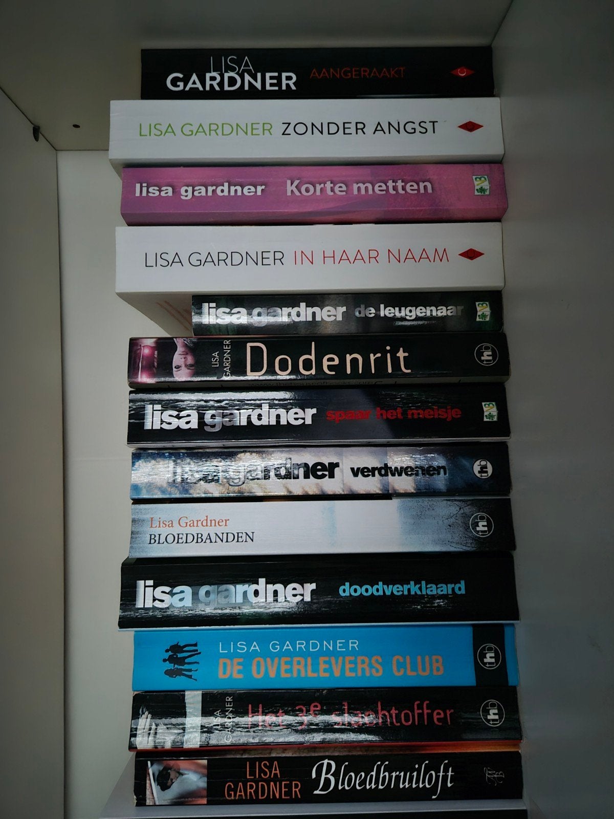 Grote collectie Lisa Gardner boeken (23stuks), Boeken, Ophalen of Verzenden, Gelezen, Lisa Gardner, Nederland
