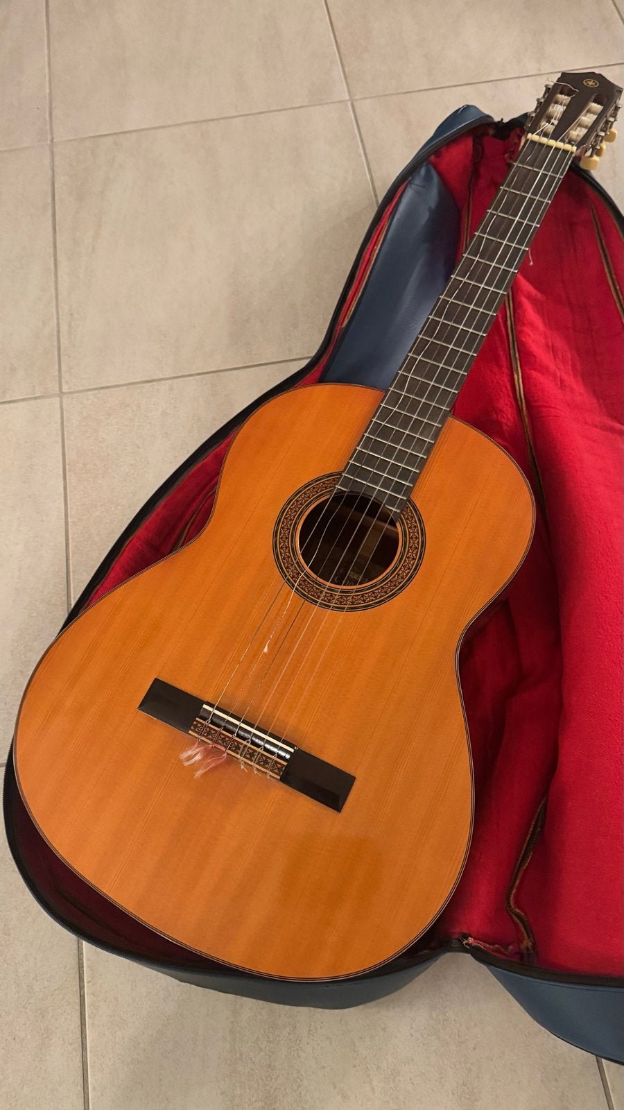 Yamaha Klassieke Gitaar G-100a met hoes, Ophalen, Gebruikt, Klassieke of Spaanse gitaar, Met koffer