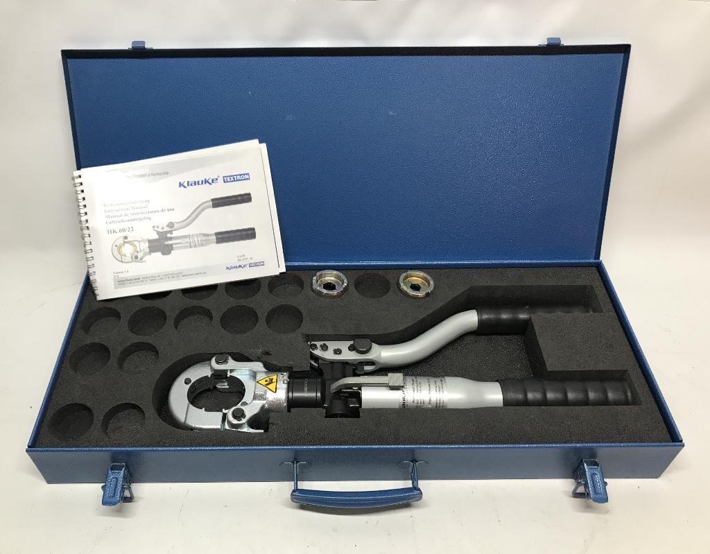 Klauke Textron, HK60/22, hydraulische perstang, Ophalen of Verzenden, Nieuw