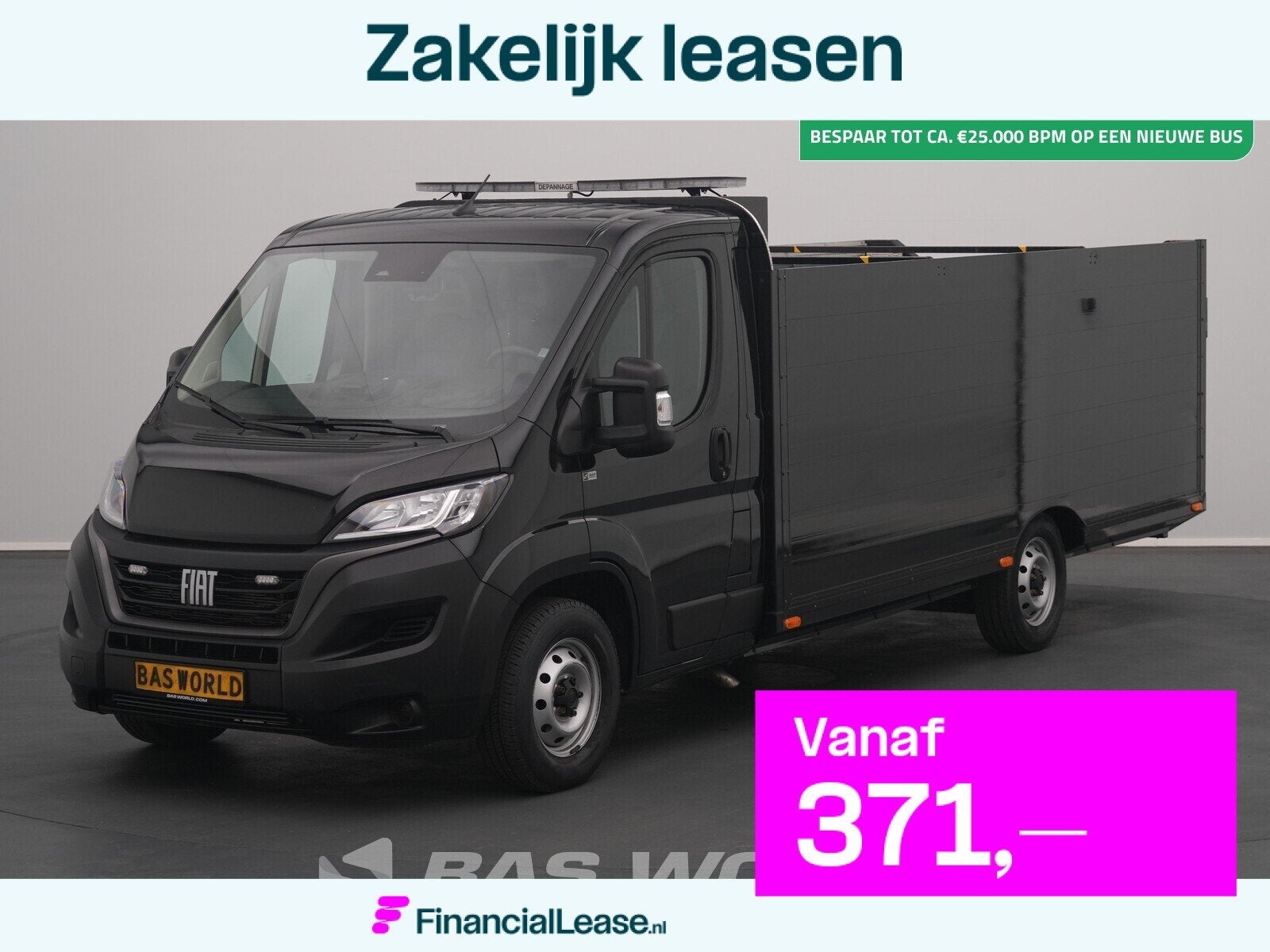 Fiat Ducato 140pk 457cm XL Automaat Lier Open Box Scooter /, Automaat, Gebruikt, Euro 6, 4 cilinders