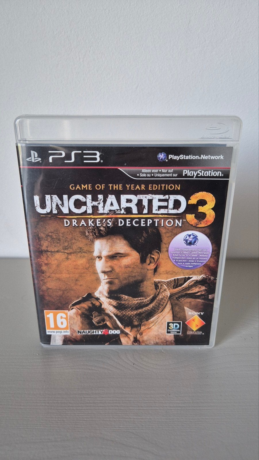 Uncharted 3 - Drake's Deception (PS3 game), Ophalen of Verzenden, Gebruikt, Avontuur en Actie, Vanaf 16 jaar