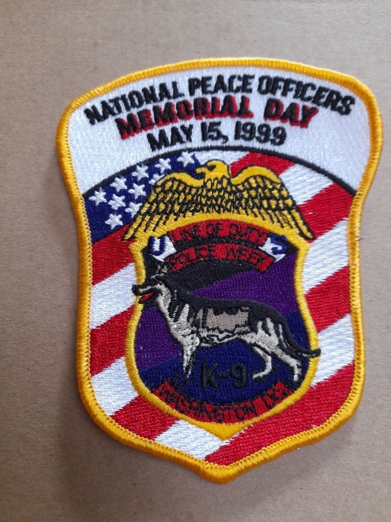 K 9 police, Ophalen of Verzenden, Overige soorten, Overige gebieden, Embleem of Badge