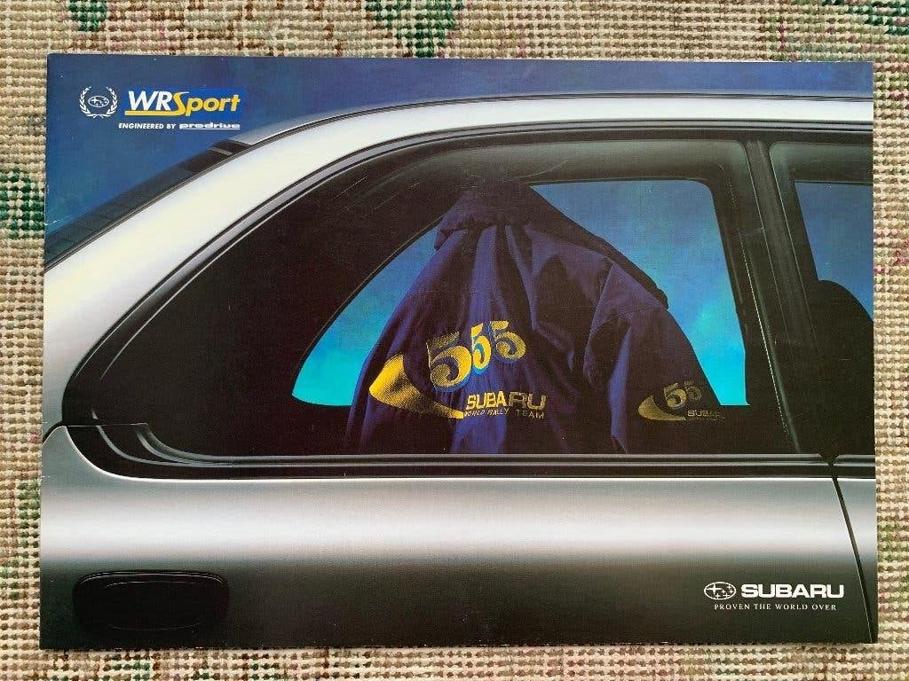 Folder brochure Subaru WRX Sport accessoires Nieuw, Ophalen of Verzenden, Nieuw, Overige merken, Subaru