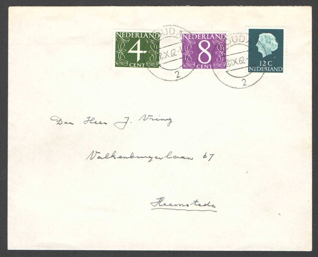 Nederland Cover/Brief met NVPH nr 774/6, Postzegels en Munten, Brieven en Enveloppen | Nederland, Ophalen of Verzenden, Envelop