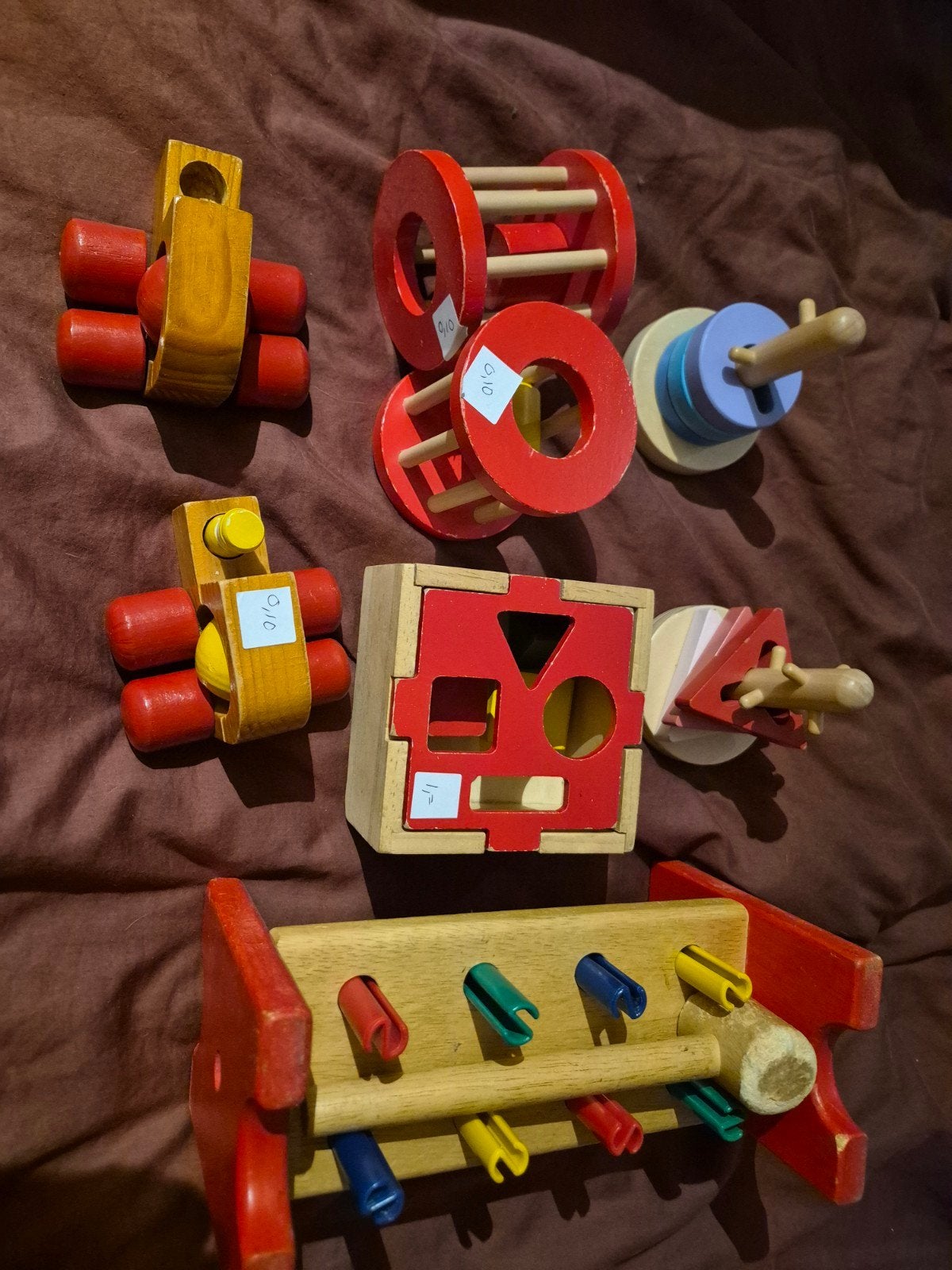 Diverse houten speelgoed en puzzels, Kinderen en Baby's, Ophalen of Verzenden, Gebruikt, Overige typen
