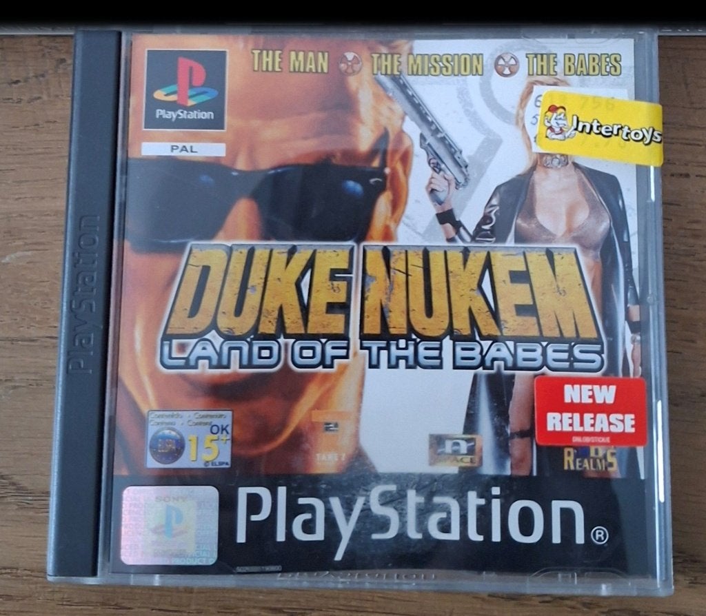 Duke Nukem Playstation 1 Spel, Gebruikt, Vanaf 18 jaar, Shooter, 1 speler