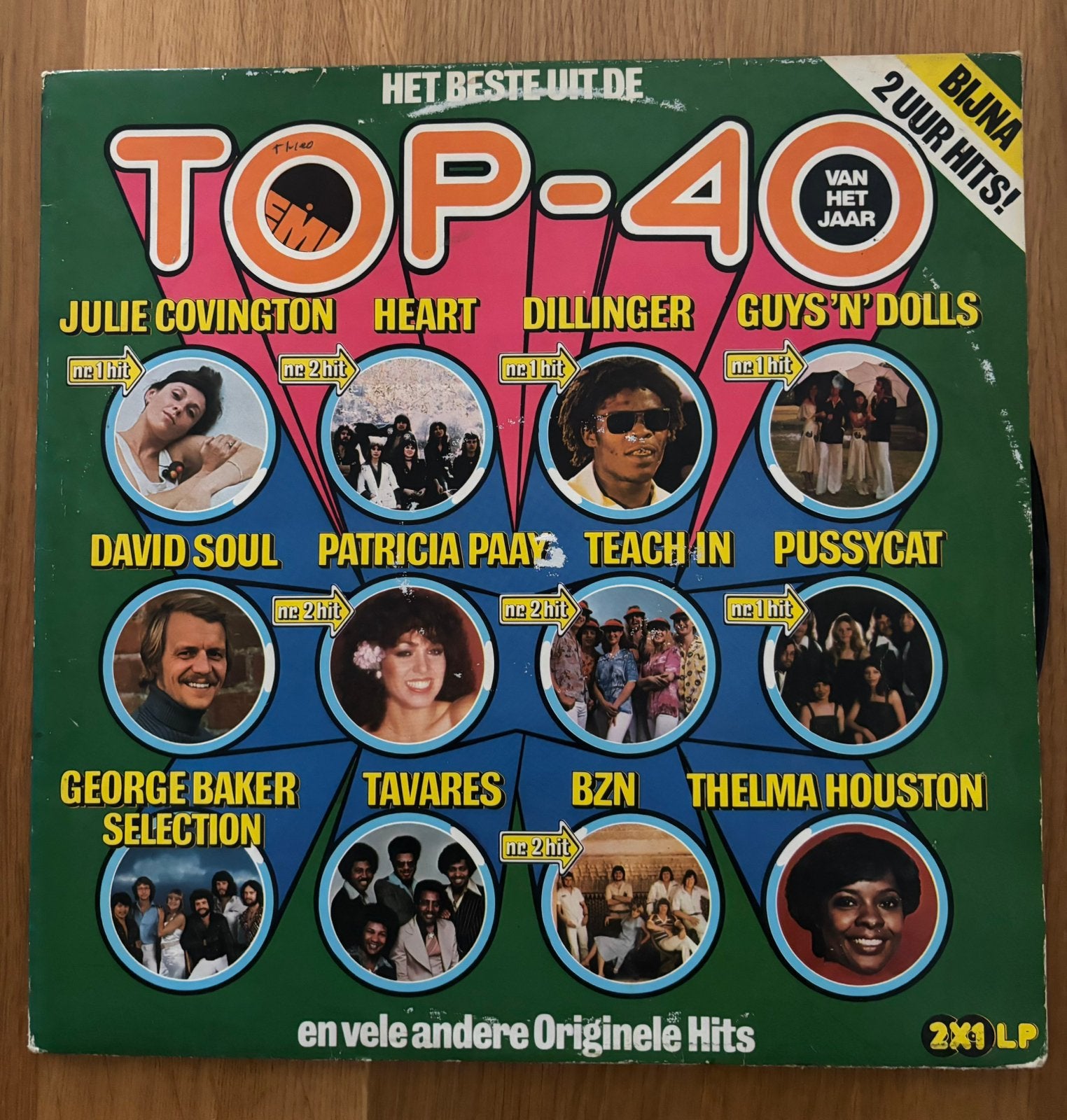 Top 40 dubbel lp vinyl, Ophalen of Verzenden, Gebruikt, LP